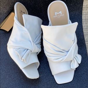 Marc Fisher LTD White Sandals - Brand New